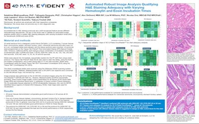 Automated Robust Image Analysis Qualifying H&E Staining Adequacy with Varying Hematoxylin and Eosin Incubation Times