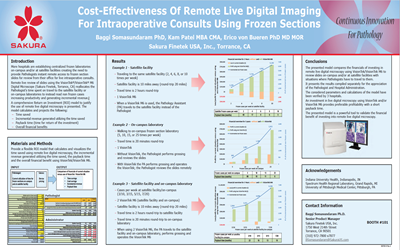 Cost-Effectiveness Of Remote Live Digital Imaging For Intraoperative Consults Using Frozen Sections