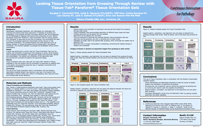 Locking Tissue Orientation from Grossing Through Review with Tissue-Tek® Paraform® Tissue Orientation Gels
