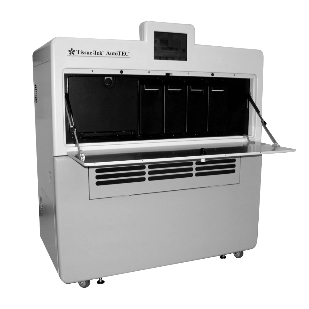 A laboratory machine labeled 